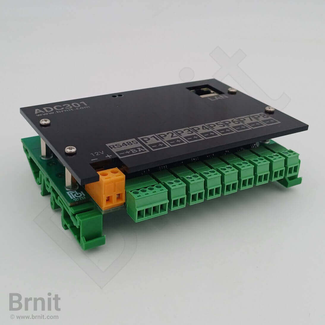 بطاقة إدخال الجهد التناظري عبر الشبكة لأنظمة الأتمتة الصناعية