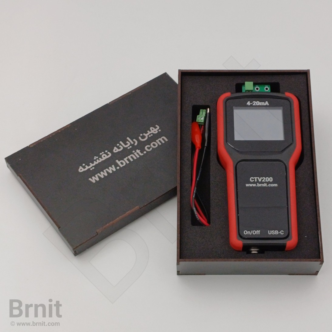 جهاز قياس تيار محمول للاختبار والمعايرة من 4 إلى 20 ملي أمبير