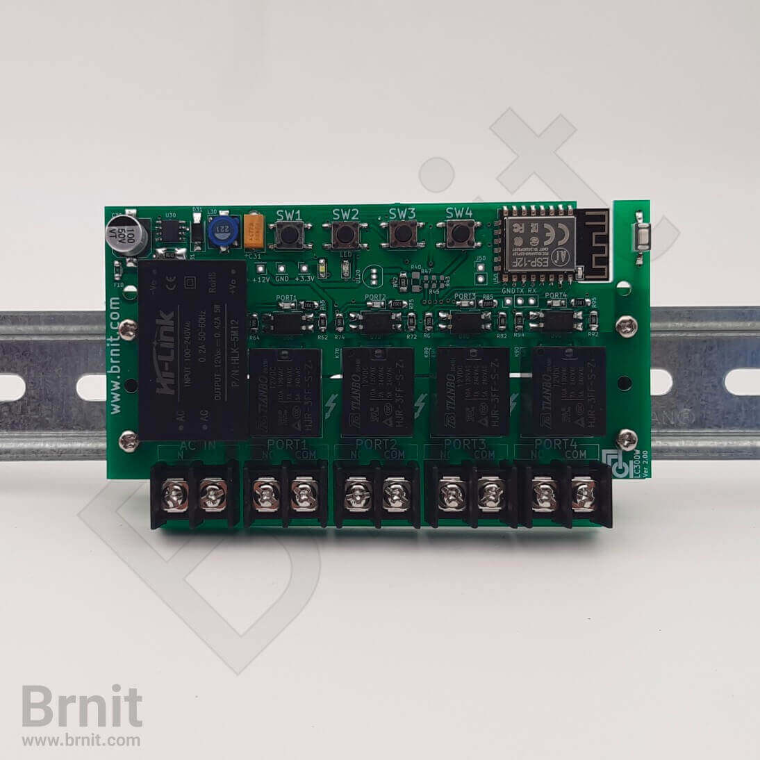 جهاز مرحلات لاسلكي للتحكم في الإضاءة والأنظمة الكهربائية