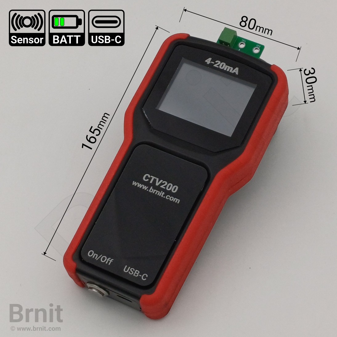 Portable 4-20mA Measurement Meter