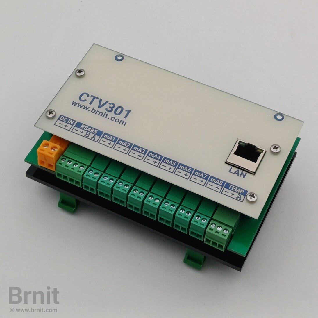 8-Port 4-20mA Ethernet Analog Input Card