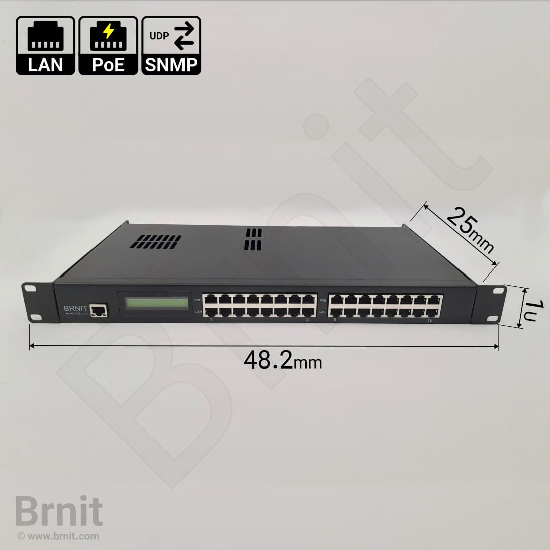 16-Port PoE Injector