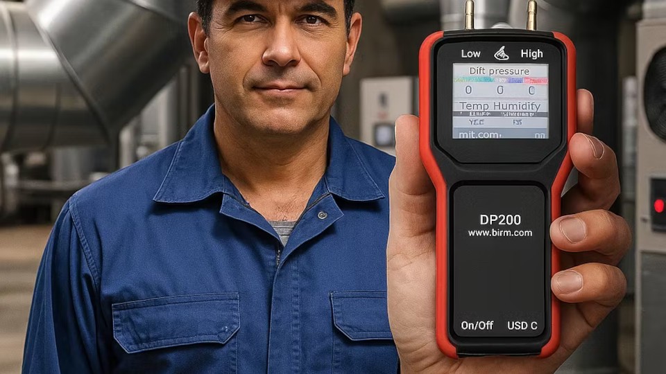 دستگاه اندازه گیری پرتابل، فشارسنج تفاضلی هندهلد