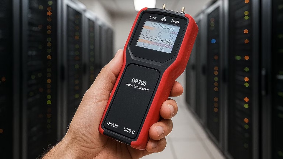 فشارسنج تفاضلی، فشارتفاضلی اتاق سرور