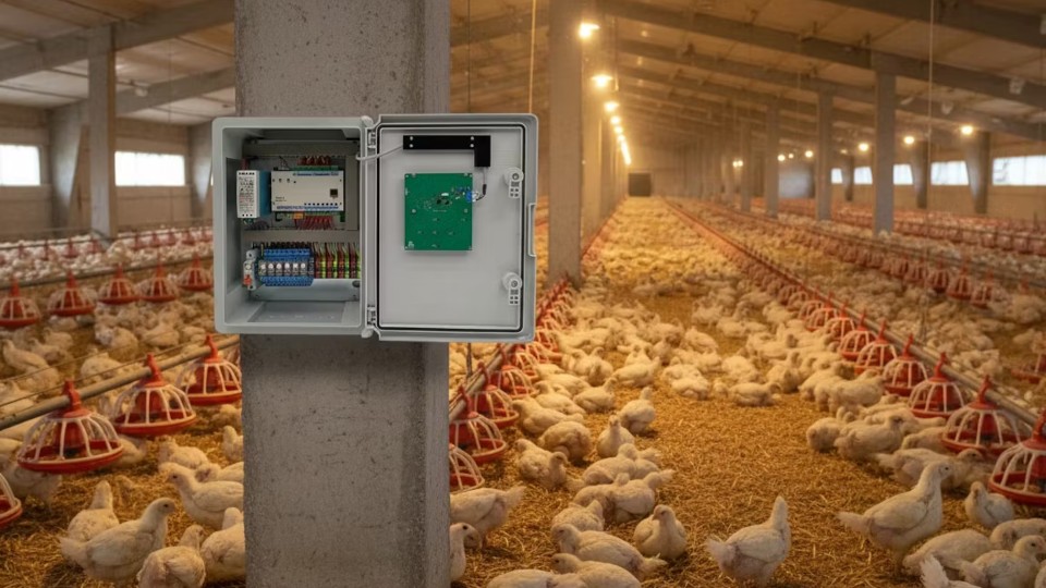 سنسور آمونیاک مرغداری