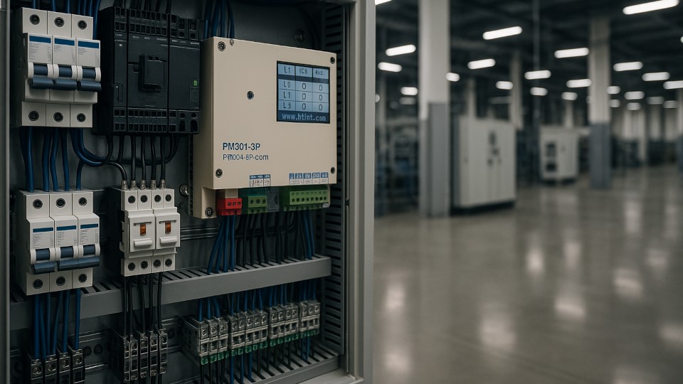 پاورمتر سه فاز آنلاین پیشرفته جهت مانیتورینگ دقیق و مستمر کیفیت برق در کارخانه‌های صنعتی