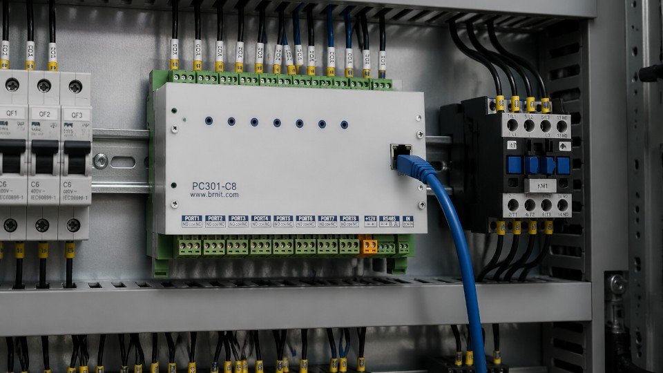 کنترل رله با پروتکل TCP/IP، کنترل صنعتی از طریق LAN