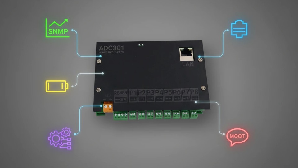 مانیتورینگ آنلاین باتری اتاق سرور