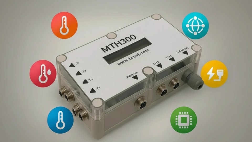 دماسنج اتاق سرور، سنسور دما و رطوبت اتاق سرور