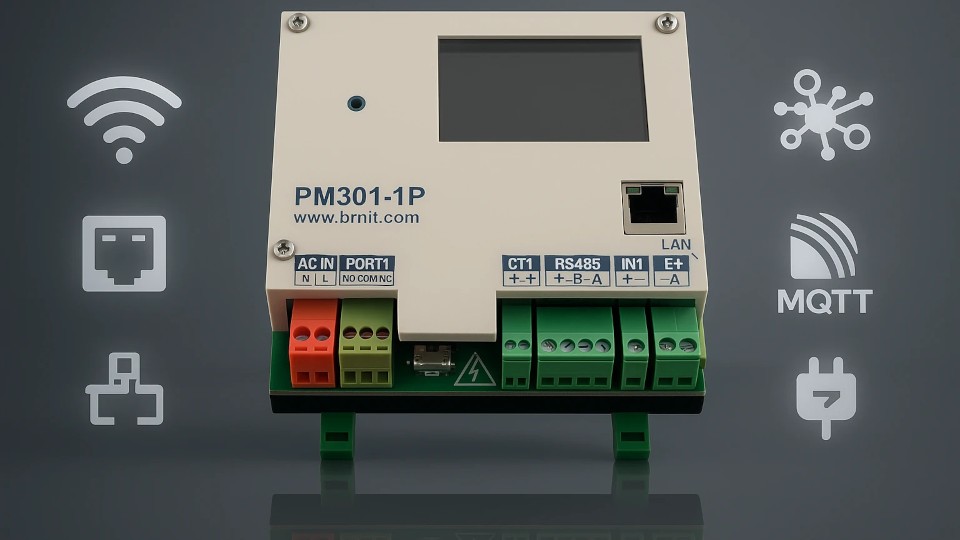 پاورمتر تکفاز مدباس، پاورمتر تکفاز هوشمند