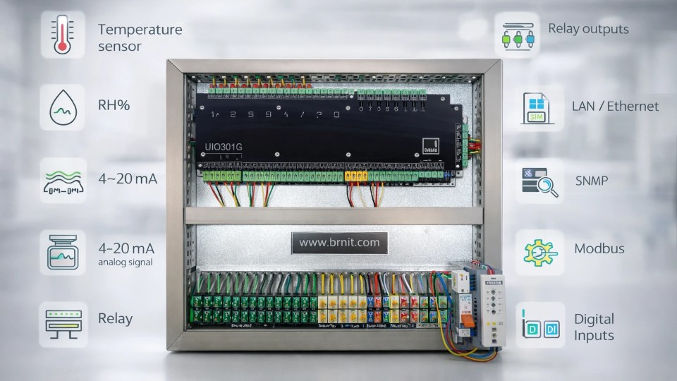 تابلو کنترل صنعتی چندمنظوره با پشتیبانی از شبکه