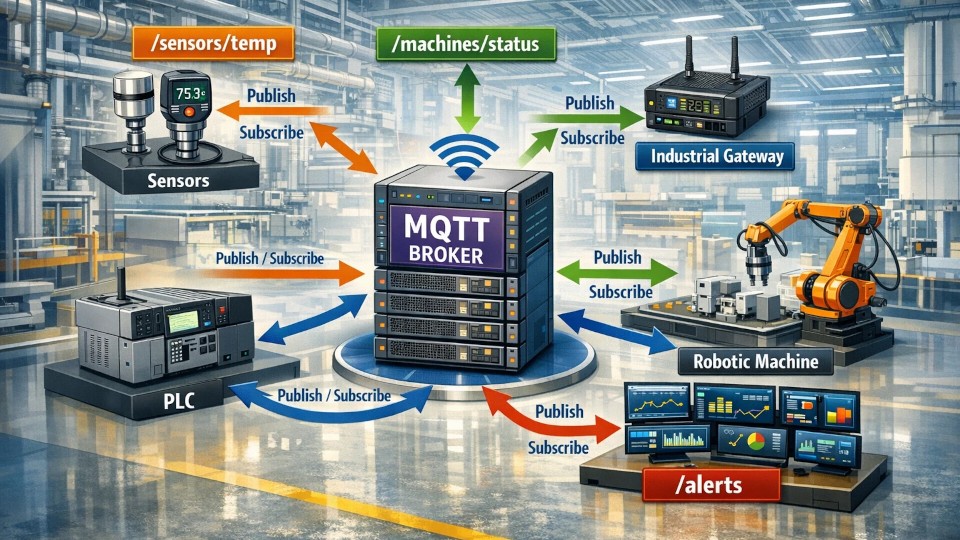 پروتکل MQTT، MQTT و PLC