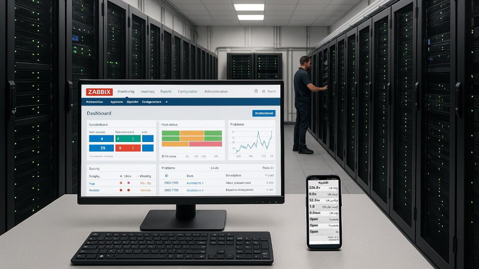 پاورمتر آنلاین اتاق سرور